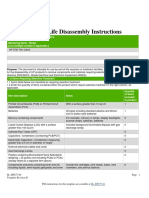 Product End-of-Life Disassembly Instructions