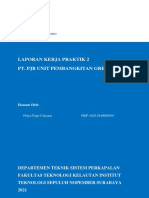 Laporan Kerja Praktik 2 Pt. PJB Unit Pembangkitan Gresik