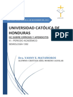 HC Cirrosis y Apendicitis