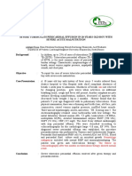 A Case of Severe Tuberculous Pericardial Effusion