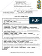 Ficha de Avaliação Do Recém Nascido