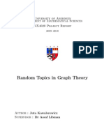 Random Topics in Graph Theory