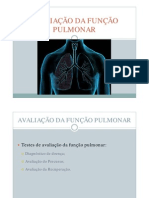 AVALIAÇÃO Pulmunar PDF