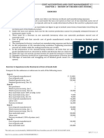 Cost Accounting and Cost Management 1: Chapter 1 - Review of The Non-Cost System