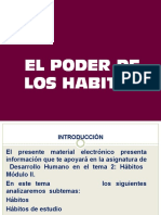 Poder de Los Habitos