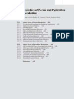 Disorders of Purine and Pyrimidine Metabolism