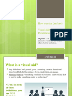 How To Make (And Use) Visual Aids For Presentations: Objective: I Can List Different