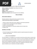 BIOFISICA - TAREA 8 Convergencia de Rutas Metabolicas