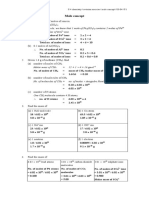 Exercises of Mole Concept (Basic) - Sol