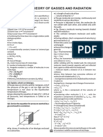 Kinetic Theory of Gasses