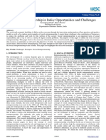 2019 Research Article - Social Entrepreneurship in India Opportunities and Challenges