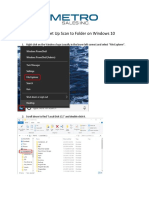 How To Set Up Scan To Folder On Windows 10