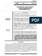 N-0858-C - Construção, Montagem e Condicionamento de Instrumentação