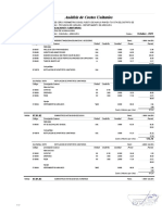 Analisis de Costos Unitarios Saneamiento