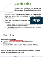 Fluxo de Caixa - Exercício 1 e 2 - Resolução - 23 - 08