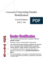 Social Problems Gender Stratification