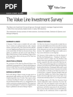 The Value Line Investment Survey: Quick Start Guide