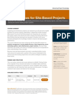 Best Practices For Site-Based Projects