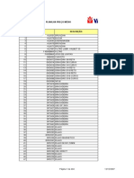 Tabela ReferenciaVALMET