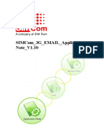 SIMCom - 3G - EMAIL - Application Note - V1.10