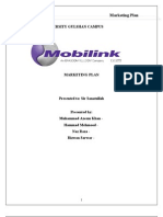 Mobilink Marketing Plan 2011.