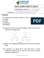 DSP System Assignment Help: Problems