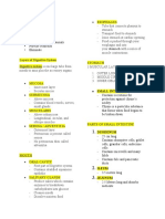 DIGESTIVE SYSTEM REVIEWER - BPEd1-1