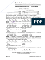 Afar-02: Partnership Dissolution & Liquidation: - T R S A