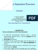 Multiphase Separation Processes: Adsorption