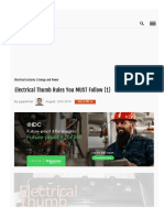 Electrical Engineering Portal Com Electrical Thumb Rules You Must Follow Part 1