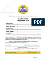 Agreement TALENT FINDER PDF