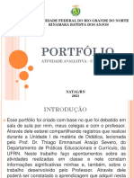 Portfólio - Didática