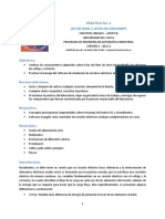 Práctica 2. Ley de Ohm - Leyes de Kirchhoff