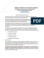 A Design Guide For HV Transformer Connection Selections