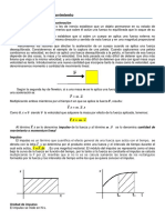 Impulso, Cantidad de Movimiento y Choques