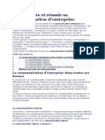 Comprendre Et Réussir Sa Communication D-1