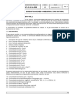 IC-G-D-30-002 E: Especificaciones Combustible Gas Natural