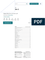 Physics Full Notes-1 - PDF - Weighing Scale - Measurement - 1643049581402