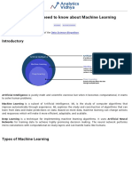 Everything You Need To Know About Machine Learning