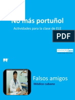 Portuñol Médico Cubano