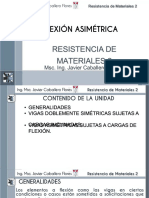 PDF Resistencia de Materiales 2 Unidad 4 Flexion Asimetrica - Compress