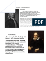 Foreign Famous Scientist: Galileo Galilei