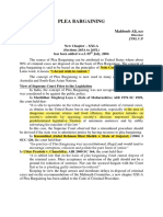 Plea Bargaining: New Chapter - XXI-A (Sections 265A To 265L) Has Been Added W.E.F. 05 July, 2006