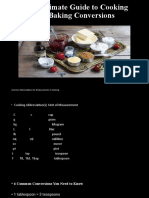 Baking Measurements and Conversions