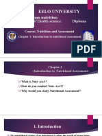 All Nutrition Assessment Chapter For Diploma