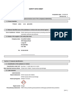 Coco Glucoside MSDS