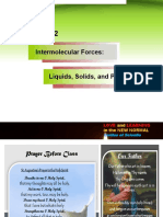 Intermolecular Forces: Liquids, Solids, and Phase Changes