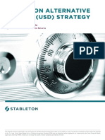 Stableton Alternative Lending (USD) Strategy - Factsheet (EN) - 2021-11