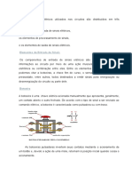 Os Componentes Elétricos Utilizados Nos Circuitos São Distribuídos em Três Categorias