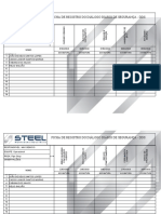 Ficha de Registro Do Diálogo Diário de Segurança - DDS STEEL